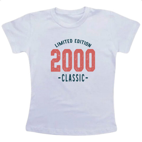 Camiseta Infanto Juvenil Limited Edition Classic 2000