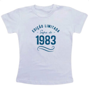 Camiseta Infanto Juvenil Ano de safra 1983