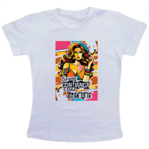 Camiseta Infanto Juvenil Mulher exala liberdade
