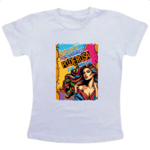 Camiseta Infanto Juvenil Mulher resiliente