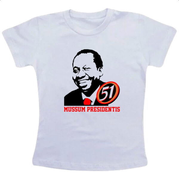 Camiseta Infanto Juvenil Mussum Presidentis