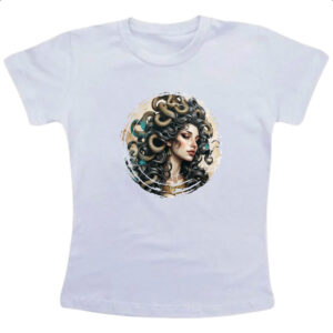 Camiseta Infanto Juvenil Medusa beleza perigosa