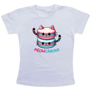Camiseta Infanto Juvenil Meowcarons
