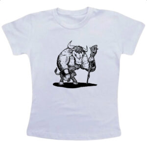 Camiseta Infanto Juvenil Minotauro Tatoo Style PB