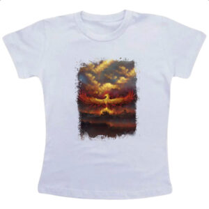 Camiseta Infanto Juvenil Mitologia Fenix 08