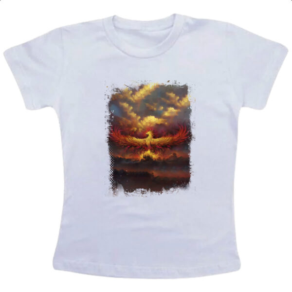 Camiseta Infanto Juvenil Mitologia Fenix 08
