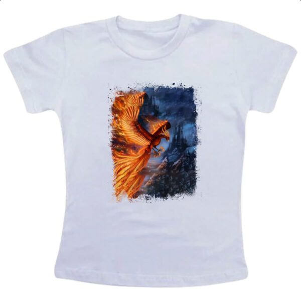 Camiseta Infanto Juvenil Mitologia Fenix 09
