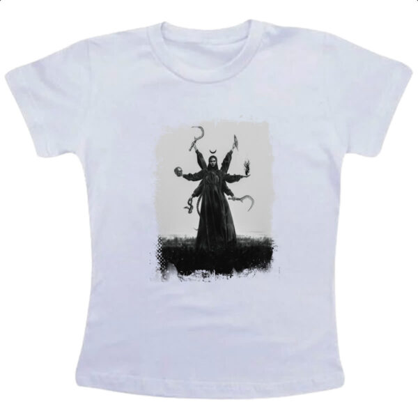 Camiseta Infanto Juvenil Mitologia Hindu Deusa Mara