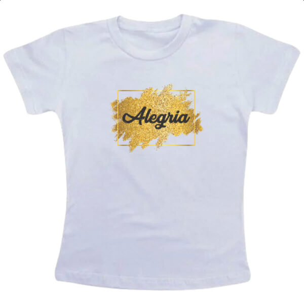 Camiseta Infanto Juvenil Ano novo alegria