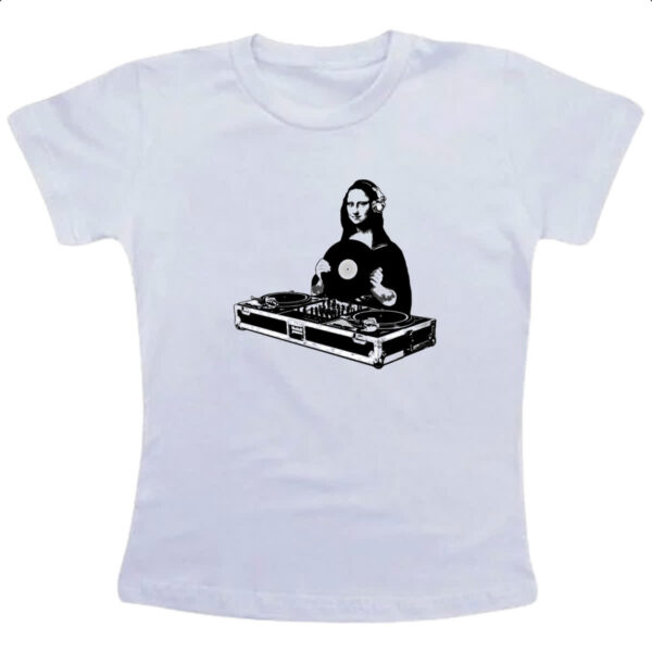 Camiseta Infanto Juvenil Monalisa DJ
