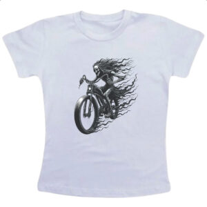 Camiseta Infanto Juvenil Morte motociclista