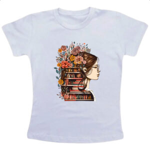 Camiseta Infanto Juvenil Mulher de conhecimento