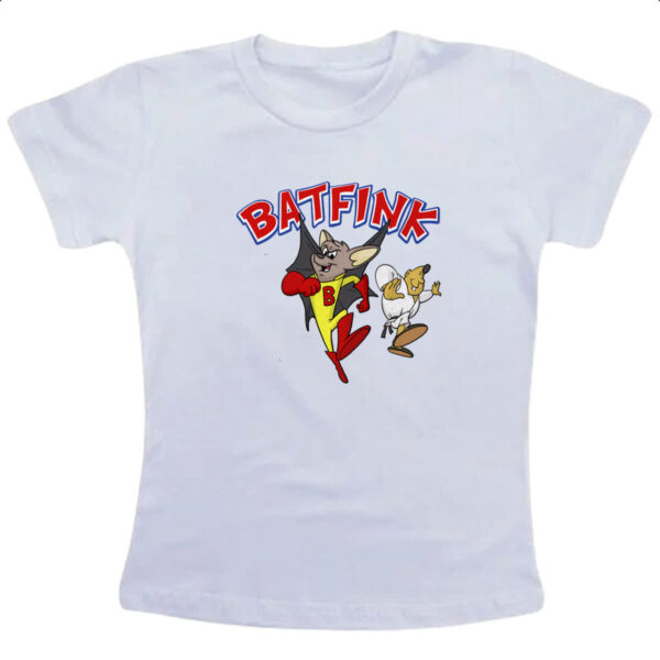 Camiseta Infanto Juvenil Nostalgia Batfino e Karate