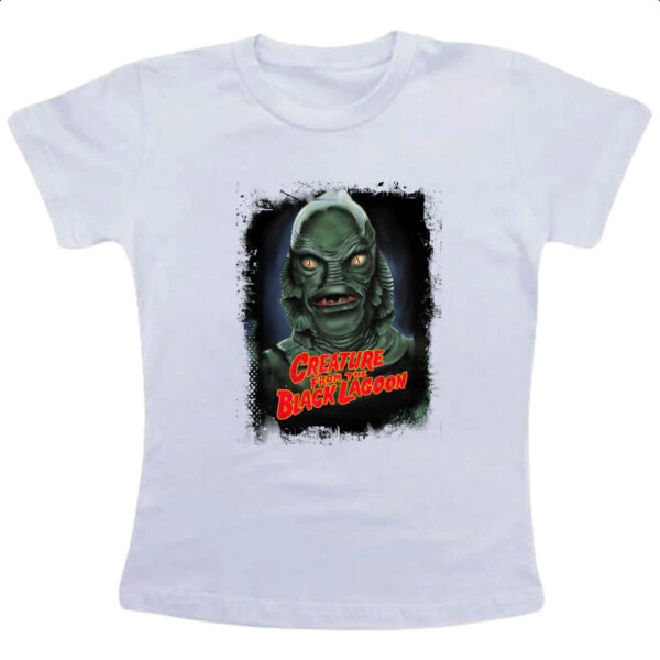 Camiseta Infanto Juvenil Nostalgia Criatura do Lago Negro