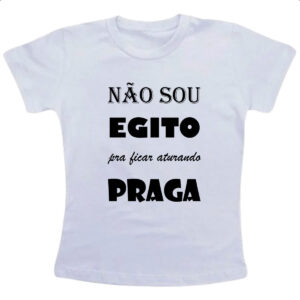 Camiseta Infanto Juvenil Nao sou egito