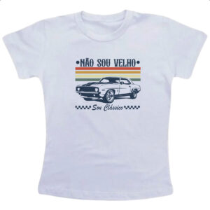 Camiseta Infanto Juvenil Nao sou velho sou classico