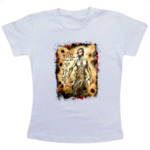Camiseta Infanto Juvenil Necronomicon Fragmento Cthulhu Larp