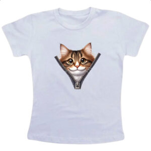Camiseta Infanto Juvenil Norwegian Forest no ziper