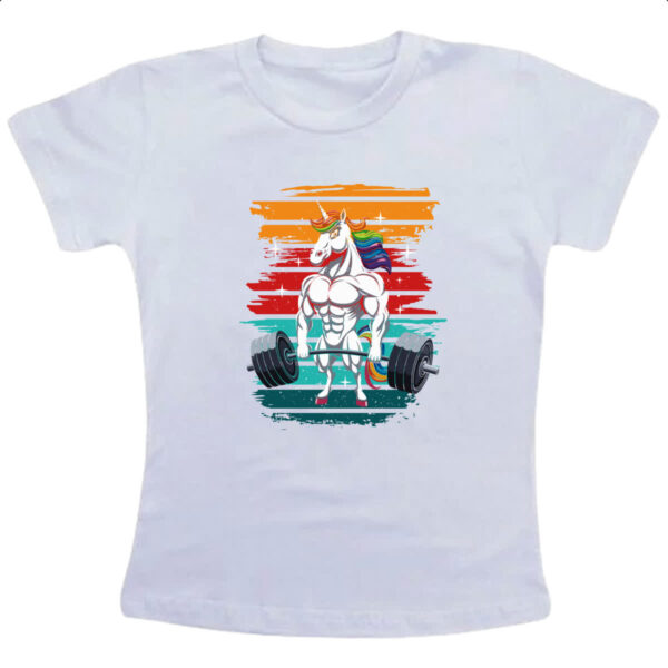 Camiseta Infanto Juvenil Unicornio maromba