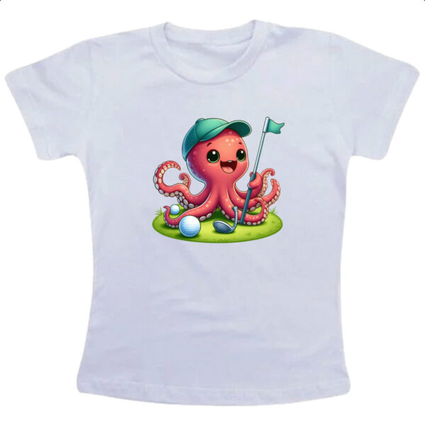 Camiseta Infanto Juvenil Octopus Golfe