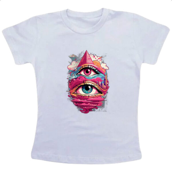 Camiseta Infanto Juvenil Olho de Horus no ceu Street Art