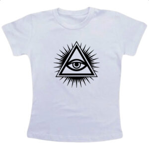 Camiseta Infanto Juvenil Olho de horus illuminati
