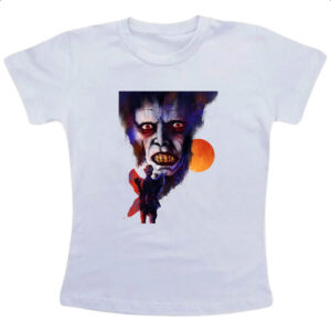 Camiseta Infanto Juvenil O exorcista demonio Pazuzu