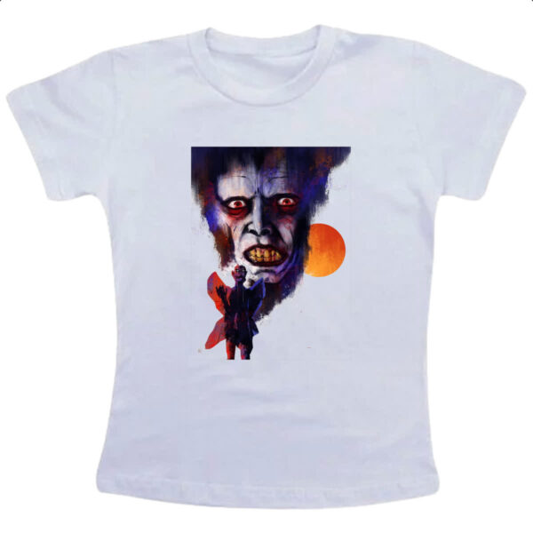 Camiseta Infanto Juvenil O exorcista demonio Pazuzu