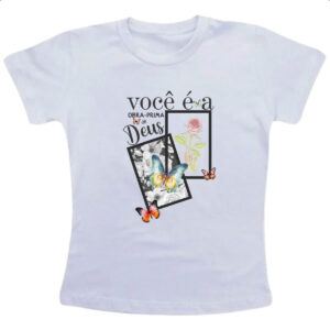 Camiseta Infanto Juvenil Obra prima de Deus