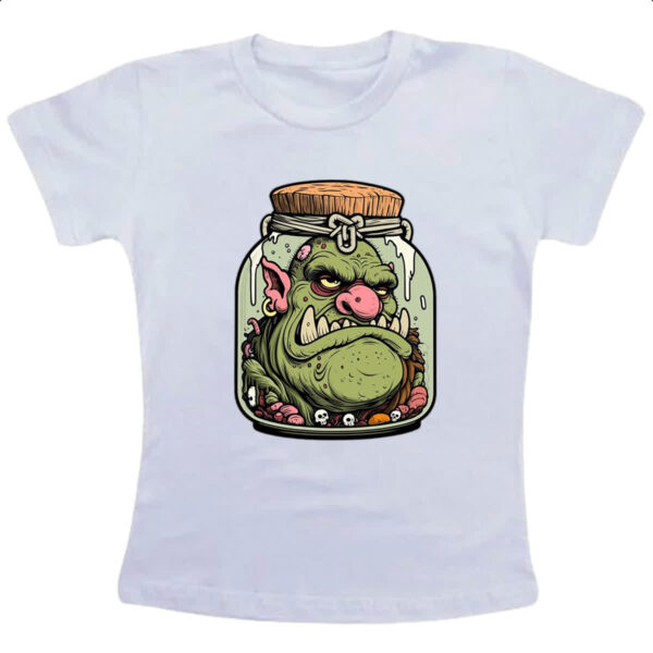 Camiseta Infanto Juvenil Ogro em conserva