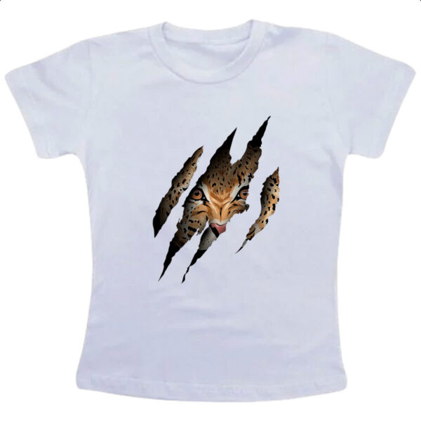 Camiseta Infanto Juvenil Onca pintada atras do rasgo