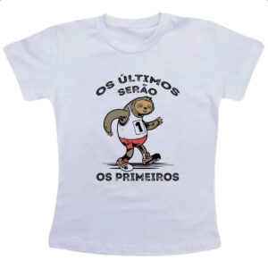Camiseta Infanto Juvenil Os ultimos serao os primeiros