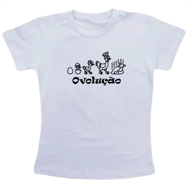 Camiseta Infanto Juvenil Ovolucao