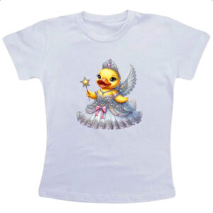 Camiseta Infanto Juvenil Patinho de borracha Fada