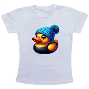 Camiseta Infanto Juvenil Patinho de borracha Lutador