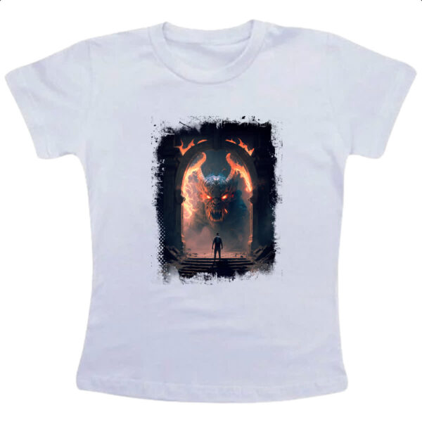 Camiseta Infanto Juvenil Portal do inferno 4
