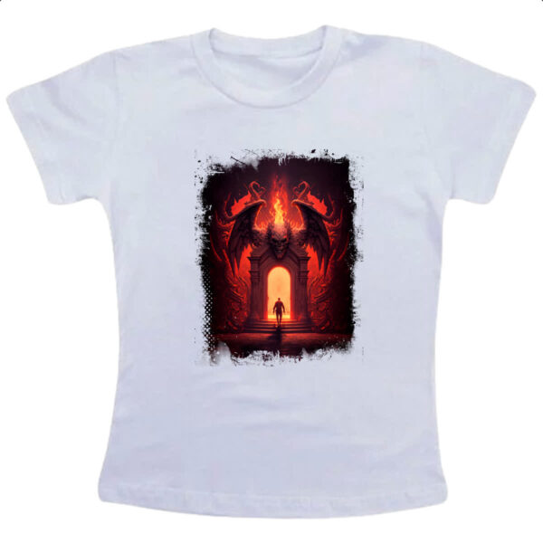 Camiseta Infanto Juvenil Portal do inferno 5