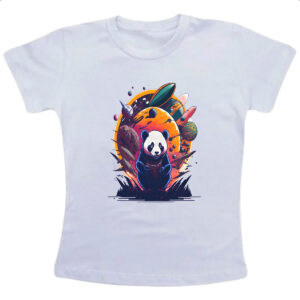 Camiseta Infanto Juvenil Panda Sideral