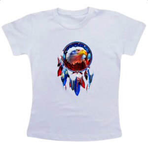 Camiseta Infanto Juvenil Apanhador de sonhos aguia americana