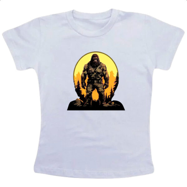 Camiseta Infanto Juvenil Pe grande militar