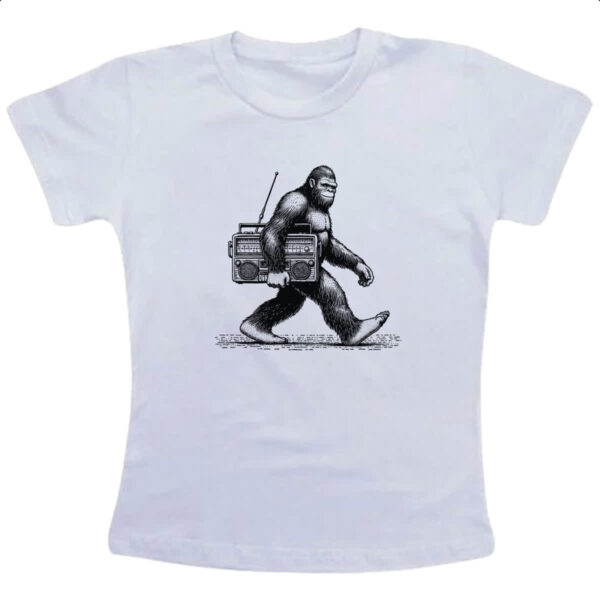 Camiseta Infanto Juvenil Pe grande radio vintage