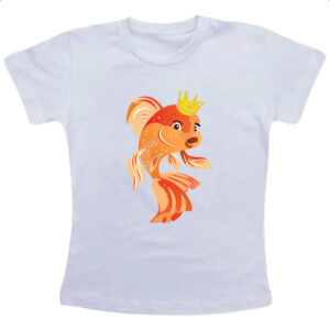 Camiseta Infanto Juvenil Peixinho dourado