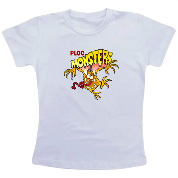 Camiseta Infanto Juvenil Ploc Monsters Nostalgia 2