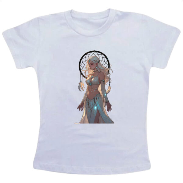 Camiseta Infanto Juvenil Apanhador de sonhos princesa de luz
