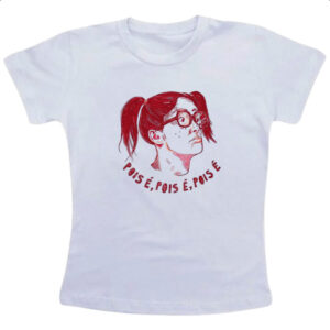Camiseta Infanto Juvenil Pois e Pois e Pois e
