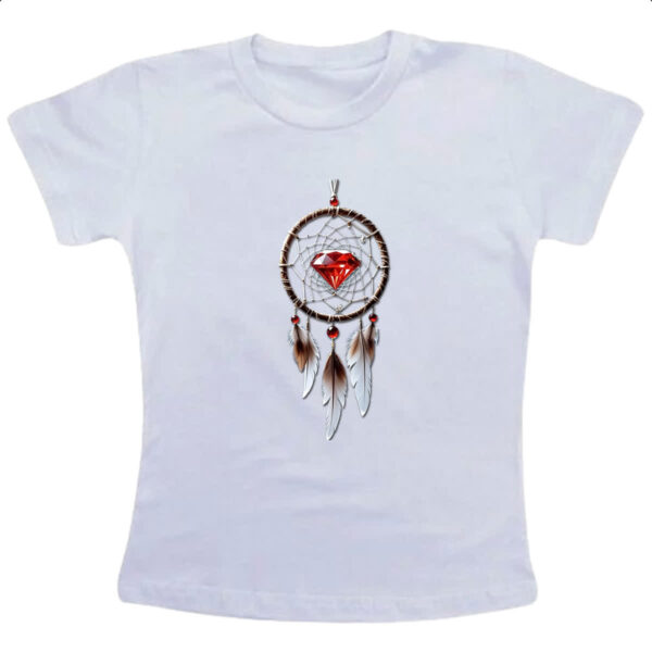 Camiseta Infanto Juvenil Apanhador de sonhos rubi