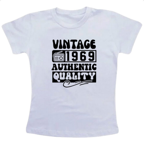 Camiseta Infanto Juvenil Radio Vintage 1969