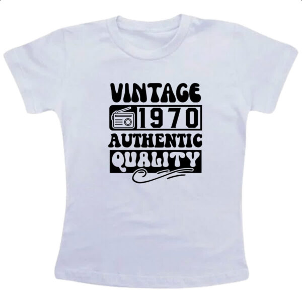 Camiseta Infanto Juvenil Radio Vintage 1970