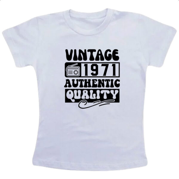 Camiseta Infanto Juvenil Radio Vintage 1971
