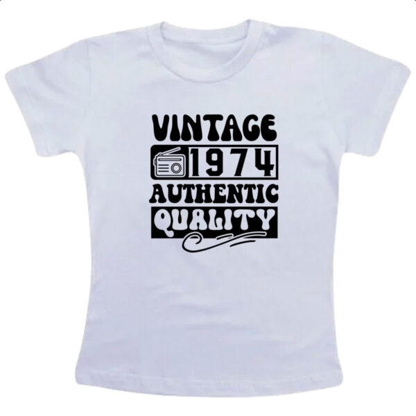 Camiseta Infanto Juvenil Radio Vintage 1974